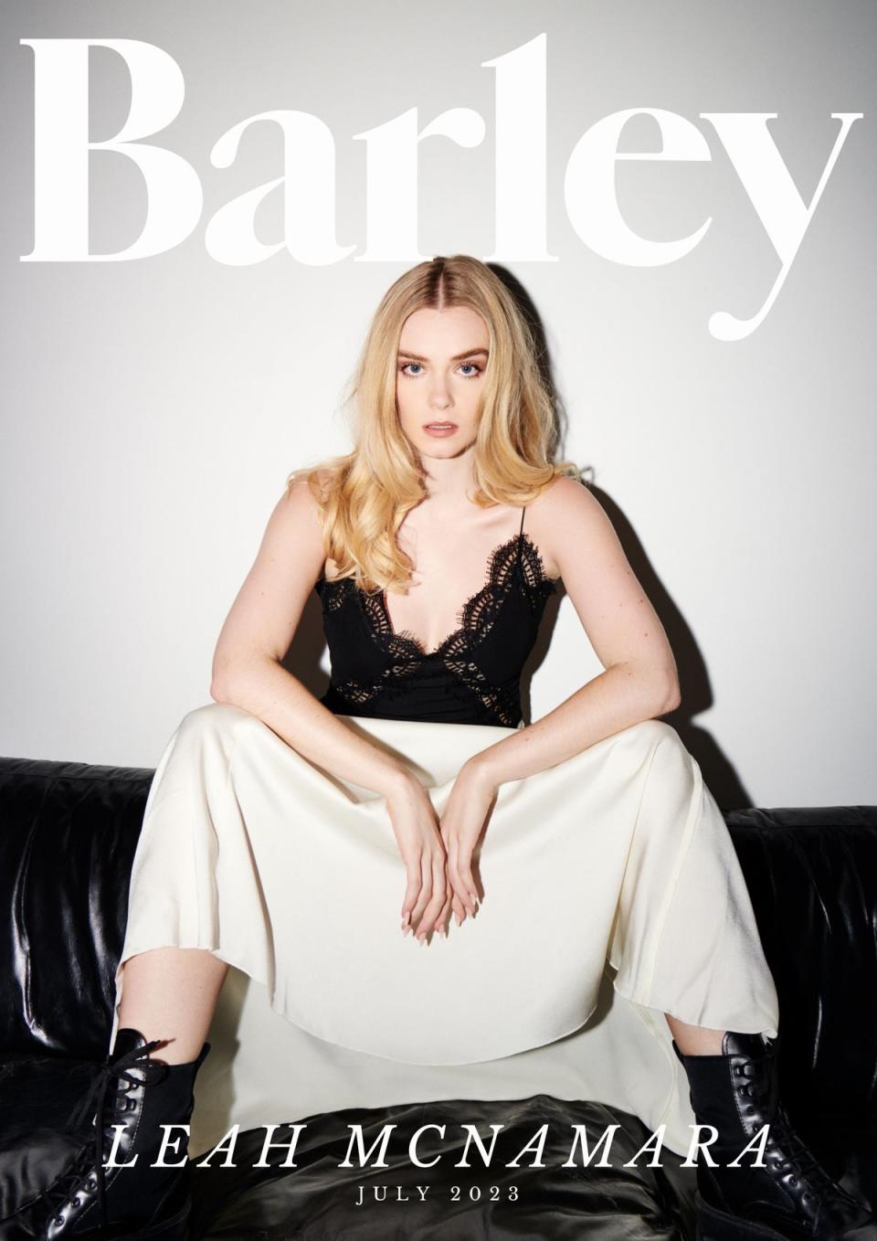 McNamara on the July digital cover of Barley (Tim Marsella)