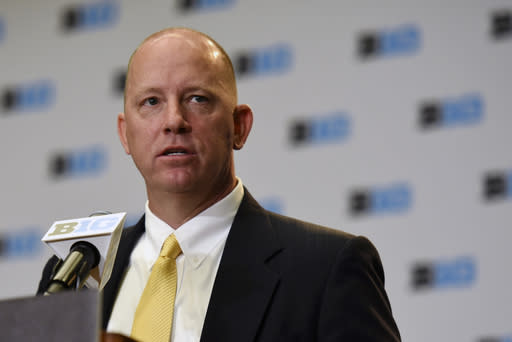 Jeff Brohm comes to Purdue after going 30-10 in three seasons at Western Kentucky. (AP)