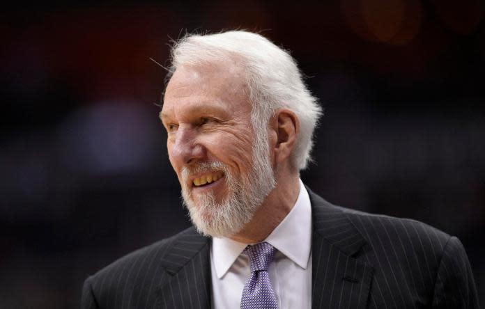 ▲Gregg Popovich。（圖／美聯社／達志影像）