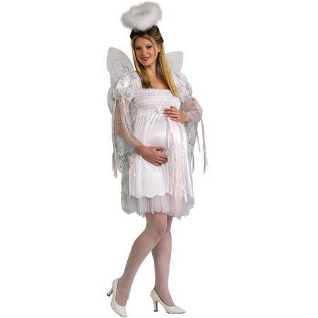 Maternity Angel Halloween Costume