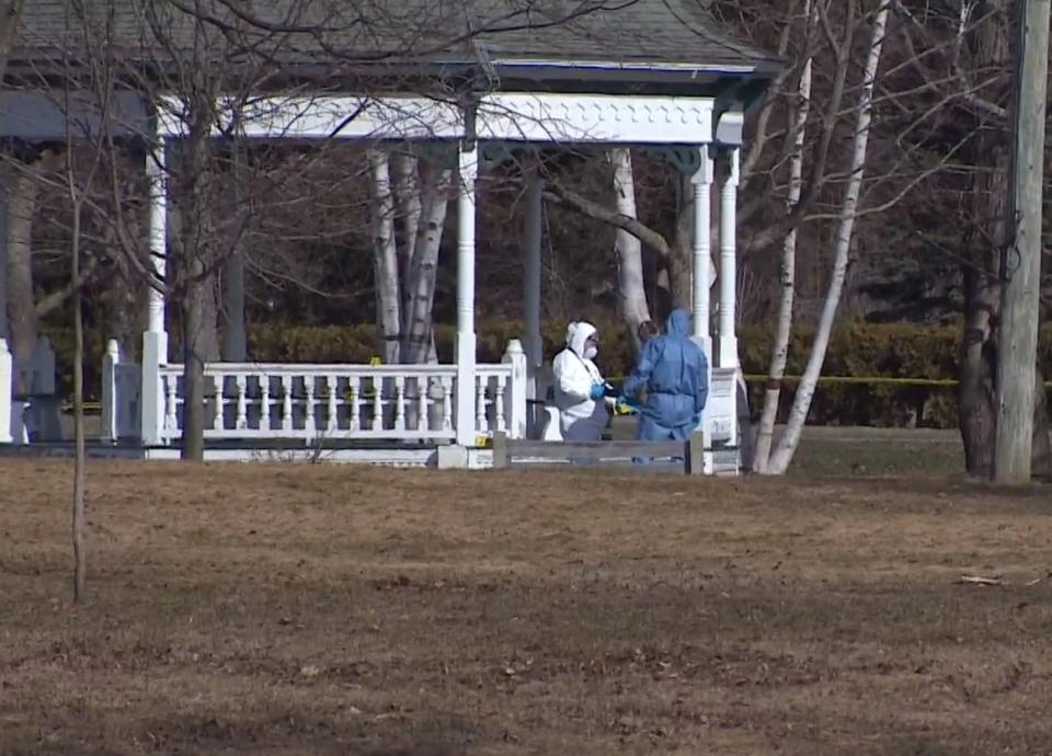 Clark Greene's body was found near a gazebo in Wilmot Park on April 15, 2020.