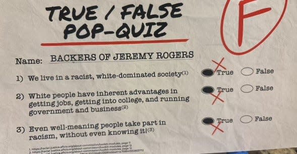 The Republican Party of Florida funded mailers attacking Jeremy Rogers, who's challenging School Board member Laurie Lawson Cox in the Aug. 20, 2024 primary.