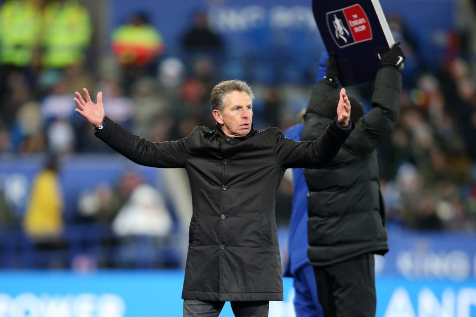 Claude Puel hoped to take Leicester City to the FA Cup semi-finals, without that, what now for his Foxes?