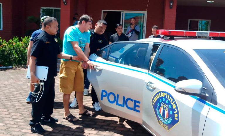 Thai police said they have arrested an Italian man who fled a jail sentence for fraudulently using the name of actor George Clooney to lure people into investing in a bogus clothing company. Thailand's Crime Suppression Division said in a statement that Francesco Galdeli, 58, was arrested Saturday near the city of Pattaya on suspicion of staying in the country illegally.Vanja Goffi, 45, was also arrested on suspicion of overstaying her visa.Interpol notice had been issued for Galdeli and he was arrested at an address provided by Italian authorities, Thai authorities said in the statement. It was not immediately clear if the two had a lawyer. Galdeli was sentenced by a court in Milan in 2010 to more than eight years in jail after he was found guilty of impersonating Mr Clooney to trick investors, police said. Galdeli had lived in Thailand for around seven years.AP