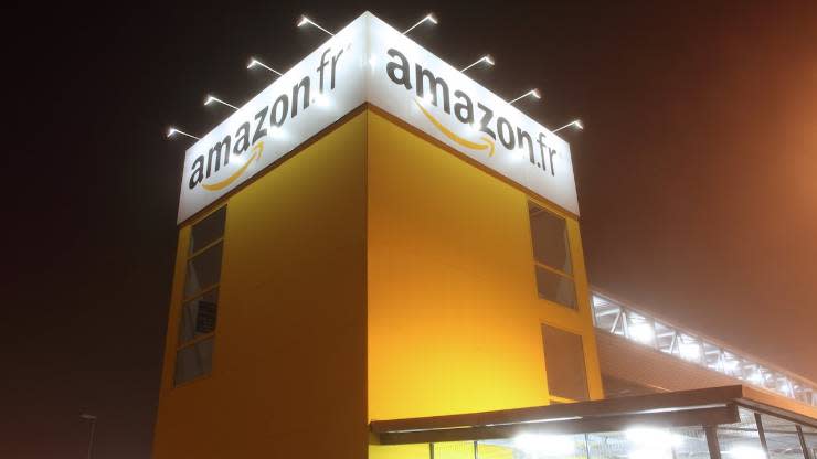 Centre logistique d'Amazon.fr à Saran