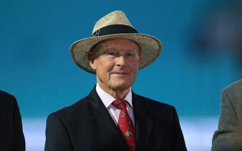 Geoffrey Boycott pictured on September 15 during day four of the fifth test match at The Kia Oval - Credit: Mike Egerton/PA