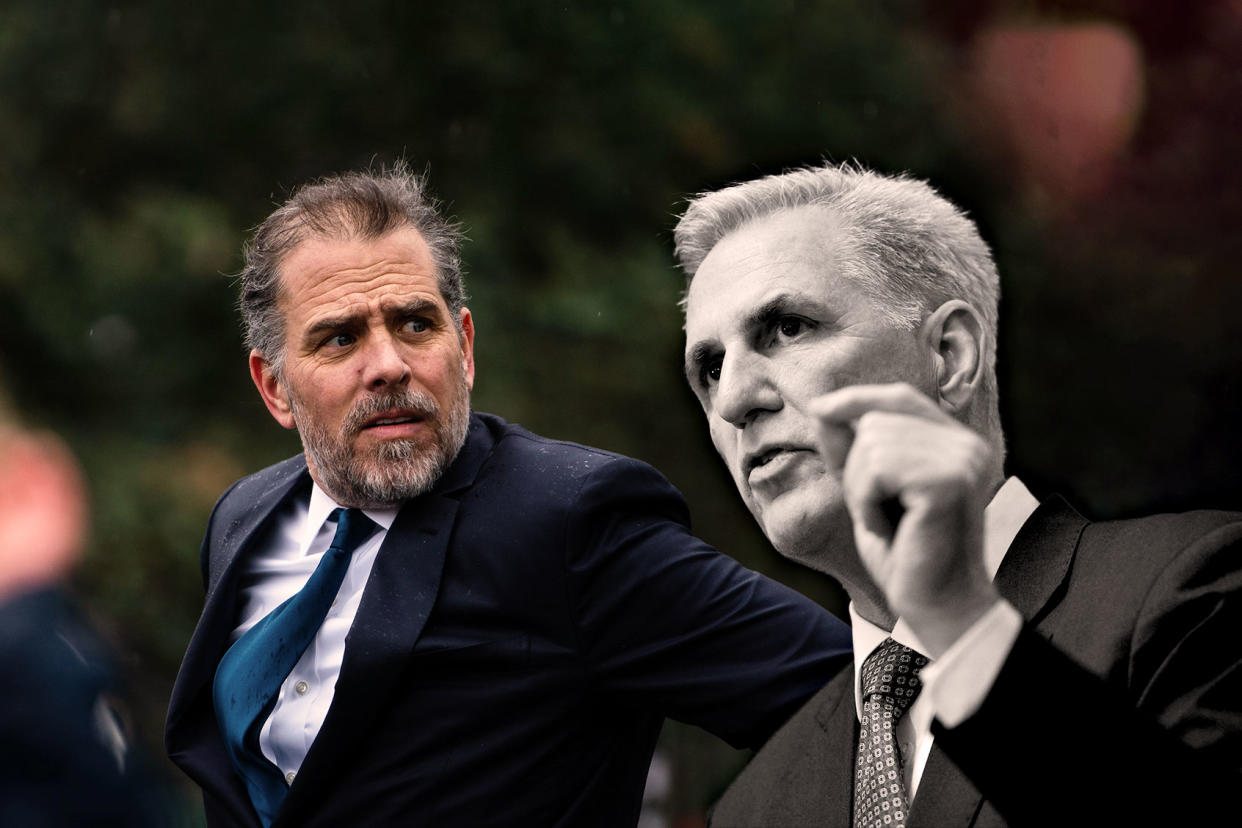 Hunter Biden; Kevin McCarthyPhoto illustration by Salon/Getty Images