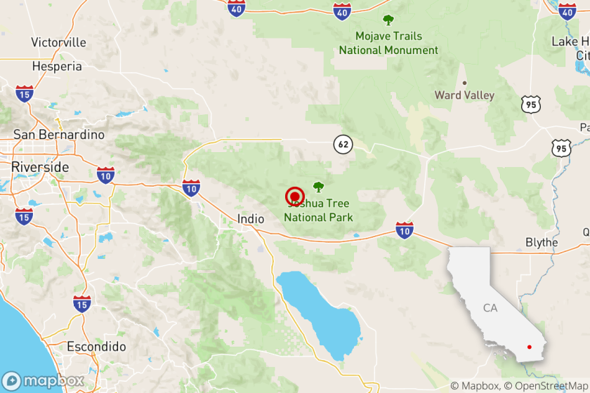 Map of earthquake epicenter.