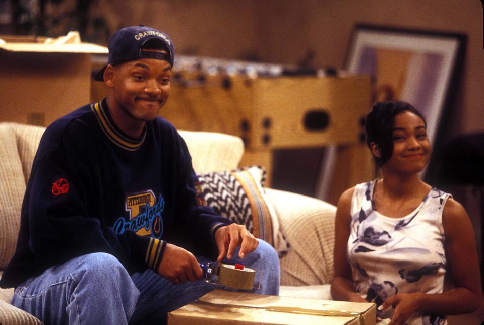 Feb. 8, 2006 - 'FRESH PRINCE OF BEL-AIR'' FINAL EPISODE 1996.WILL SMITH . LISA ROSE-(Credit Image: © Globe Photos/ZUMAPRESS.com)