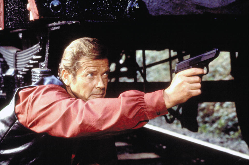 'Octopussy' was Roger Moore's sixth movie in the role of James Bond. (Sunset Boulevard/Corbis via Getty Images)