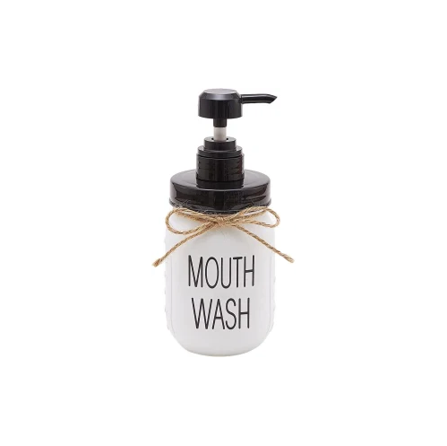 mouthwash dispenser onsogi white glass