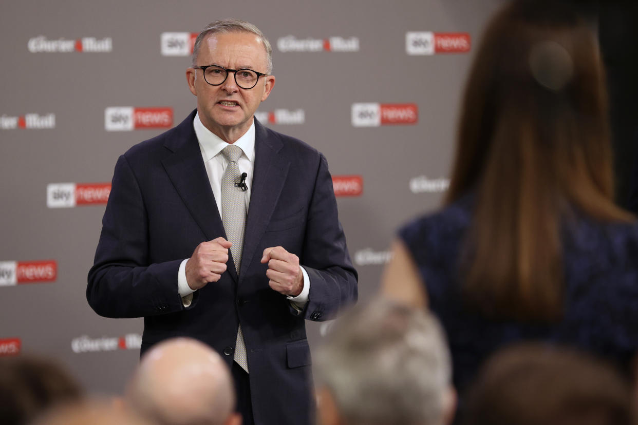 Australian Labor Party leader Anthony Albanese