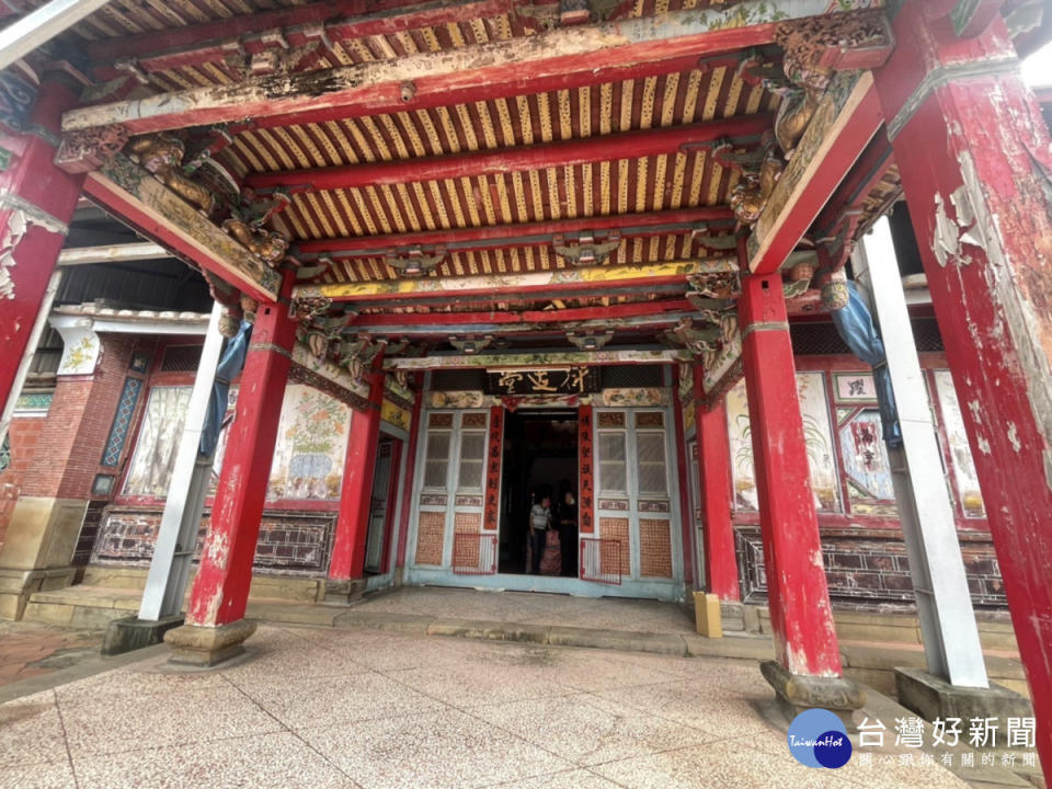 「林九牧公祠」建於清光緒15年（1889），距今已133年，去年年底登錄為台中市市定古蹟。