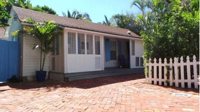 This century-old pioneer home owned by singer Jimmy Buffett was recommended to become a landmark in Palm Beach. Courtesy: Town of Palm Beach