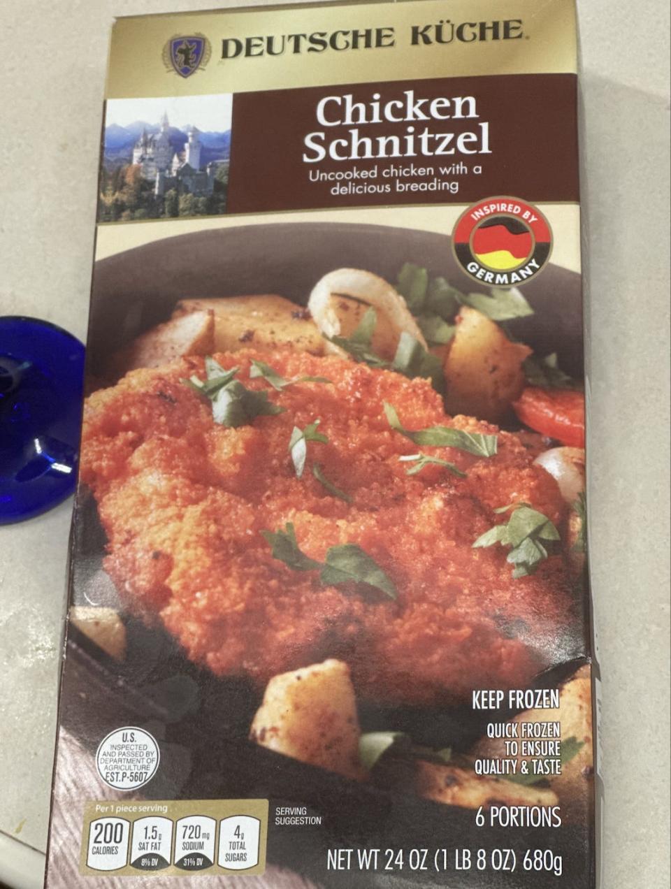 aldi chicken schnitzel box