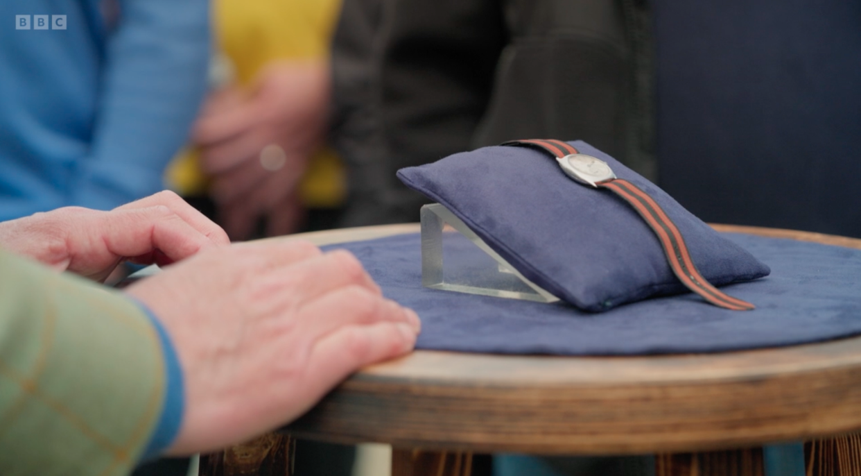 A rare Rolex Skyrocket watch turned up on Antiques Roadshow. (BBC)