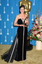 <p>This black and white beaut that Roberts wore to the Oscars in 2001 is another truly memorable gown. The star rocked the look while scooping her best actress award for ‘Erin Brockovich’ in the vintage number, made for the Italian label’s couture collection in 1992.</p> 