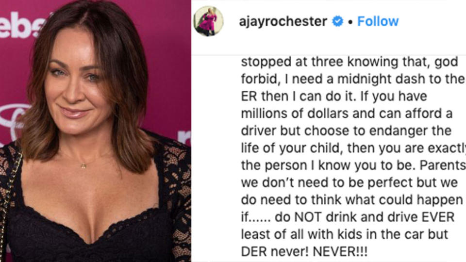 ajay rochester slams drink driving