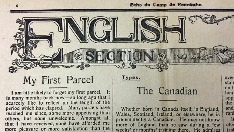 Rare PoW camp newspapers show 'overlooked' WW I experience