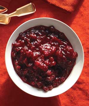 Bourbon-Cranberry Compote