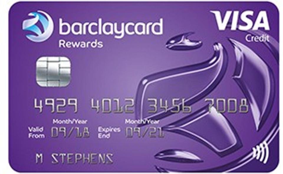  (Barclaycard Reward Credit Card)