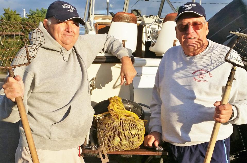 Recreational quahog experts Barry Fuller and Roger Tellier will speak on ‘Clam Digging’, Monday, June 24.