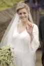 <p><strong>Wedding date: </strong>May 6, 2006</p><p><strong>Wedding tiara: </strong>Laura Lopes, <a href="https://www.townandcountrymag.com/society/tradition/a17008420/camilla-parker-bowles-children/" rel="nofollow noopener" target="_blank" data-ylk="slk:the daughter of Camilla, Duchess of Cornwall;elm:context_link;itc:0;sec:content-canvas" class="link ">the daughter of Camilla, Duchess of Cornwall</a> and her first husband Andrew Parker Bowles, wore a family heirloom, <a href="http://www.thecourtjeweller.com/2017/02/the-cubitt-tiara.html" rel="nofollow noopener" target="_blank" data-ylk="slk:the Cubitt-Shand tiara;elm:context_link;itc:0;sec:content-canvas" class="link ">the Cubitt-Shand tiara</a>, on her wedding day. The tiara once belonged to Camilla's grandmother, Sonia Cubitt, and later to Camilla's mother, Rosalind Shand. The floral tiara was also worn by Camilla at her first wedding to Andrew back in 1973.</p>