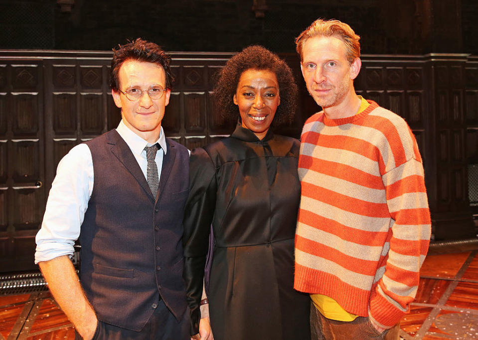 Cursed Child's Noma Dumezweni, Paul Thornley, and Jamie Parker