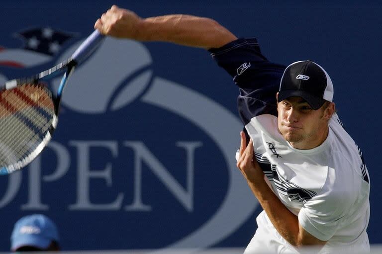 Andy Roddick fue uno de los mejores sacadores del tour