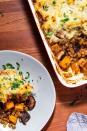 <p>This meatless, dairy-free take on shepherds pie is packed with veggies (mushrooms! celery! parsnips! butternut squash!) and loaded with flavour. It's also incredibly hearty, thanks to lentils.</p><p>Get the <a href="https://www.delish.com/uk/cooking/recipes/a31109995/vegan-shepherds-pie-recipe/" rel="nofollow noopener" target="_blank" data-ylk="slk:Vegan Shepherd's Pie;elm:context_link;itc:0;sec:content-canvas" class="link ">Vegan Shepherd's Pie</a> recipe.</p>