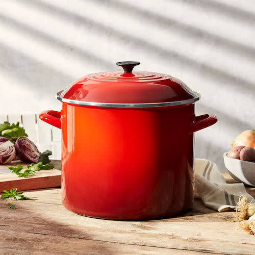 Every single item in the Le Creuset Indigo collection is on sale