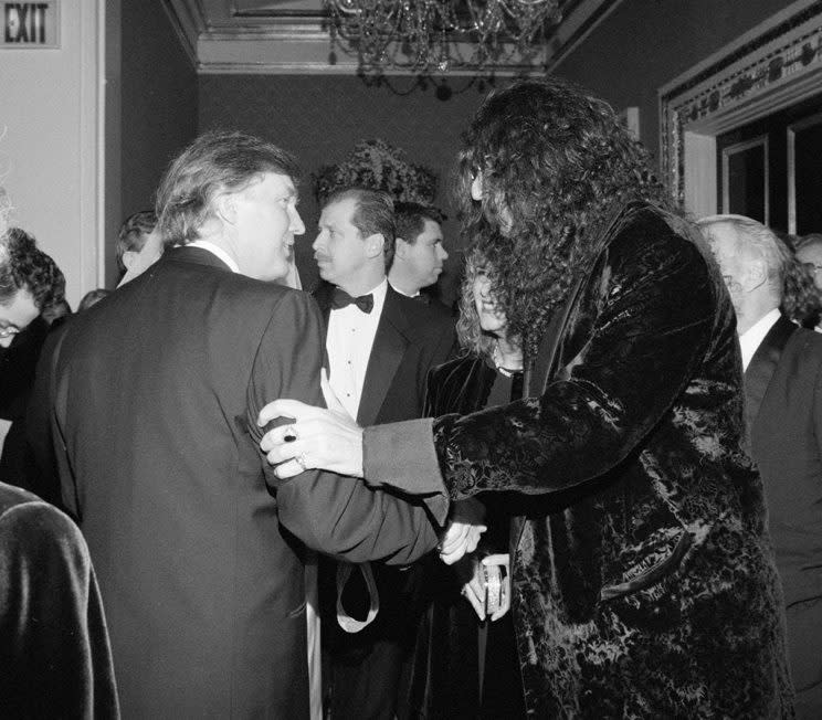 Howard Stern and Donald Trump. (Photo: The Life Picture Collection/Getty Images)