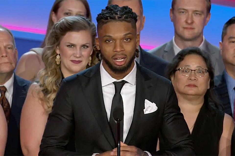 first responders who saved Damar Hamlin honored at the NFL Honors