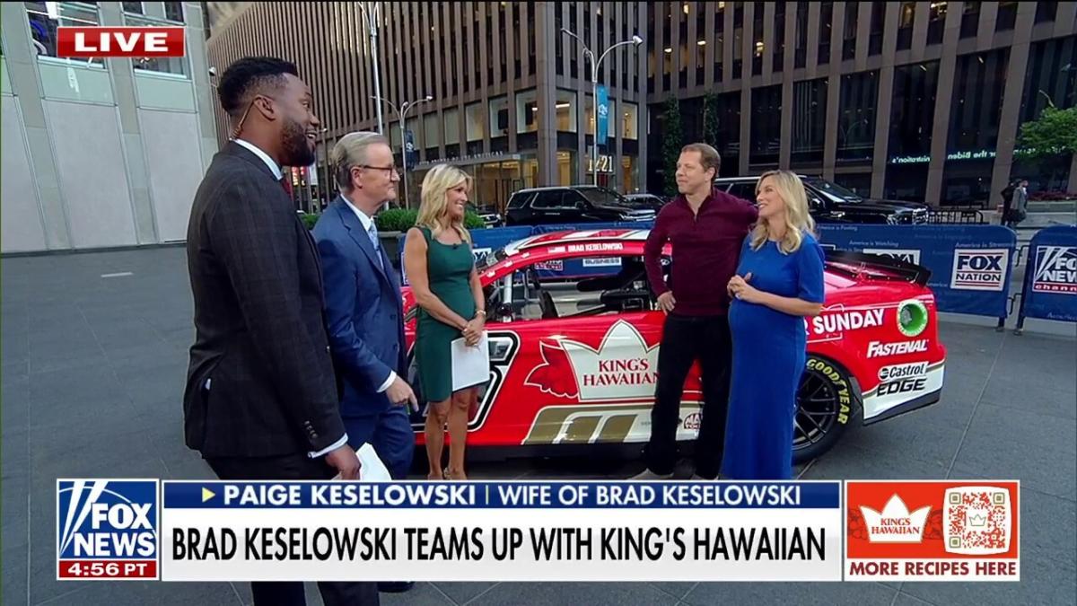 NASCAR superstar comes to FOX Square with Kings Hawaiian