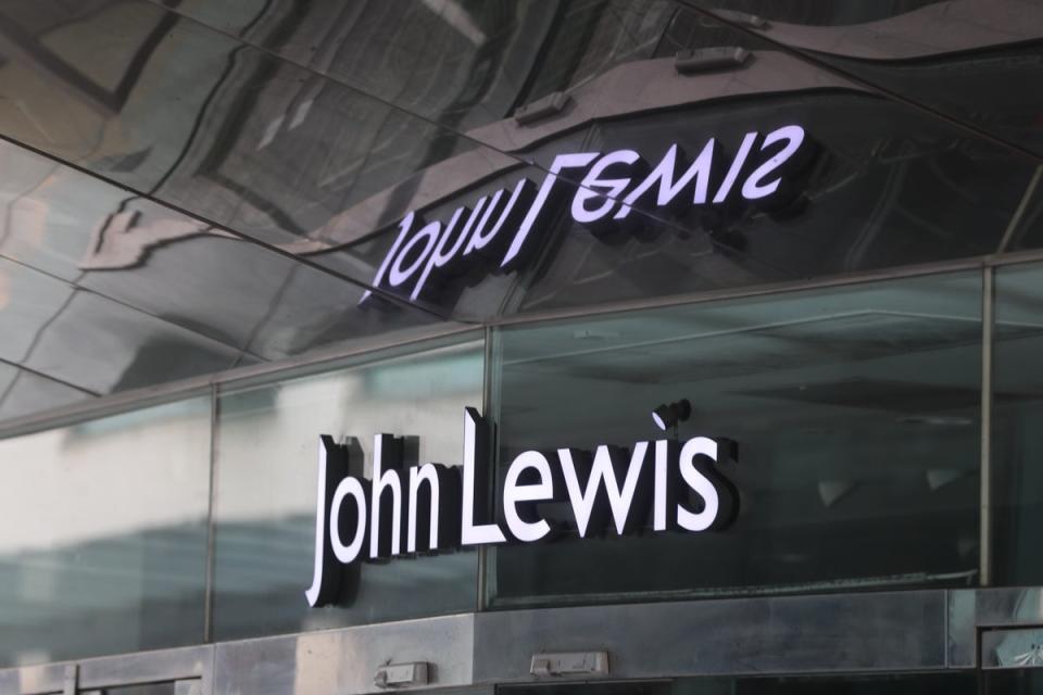 The John Lewis Partnership is set to reveal its financial performance for the past six months (Mike Egerton/PA) (PA Wire)