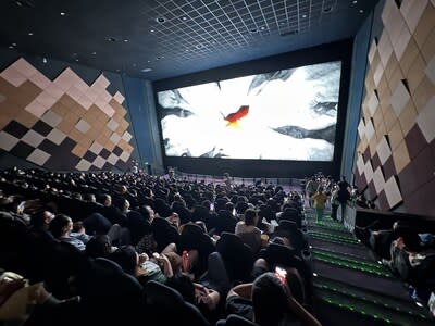 Sistema de proyección de películas UCine LED de Unilumin en el cine internacional Xinjiekou (PRNewsfoto/Unilumin Group., Ltd.)