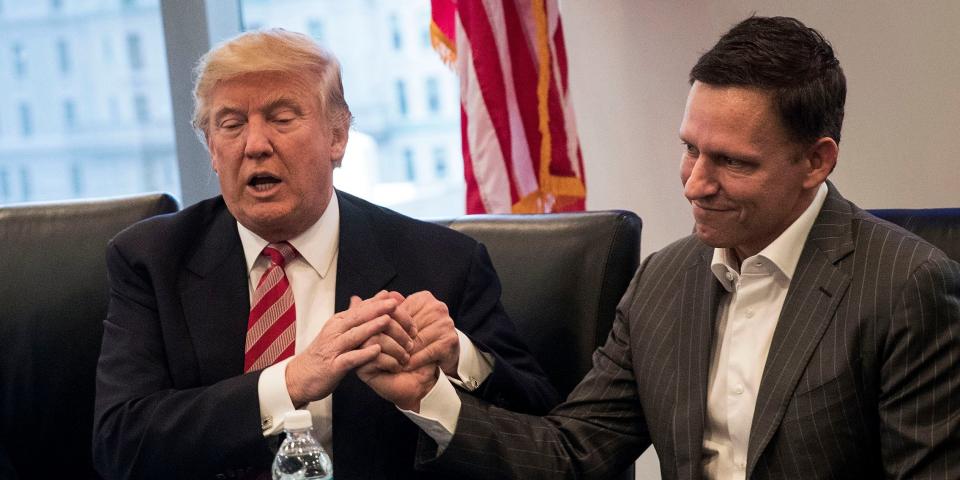 Peter Thiel Donald Trump