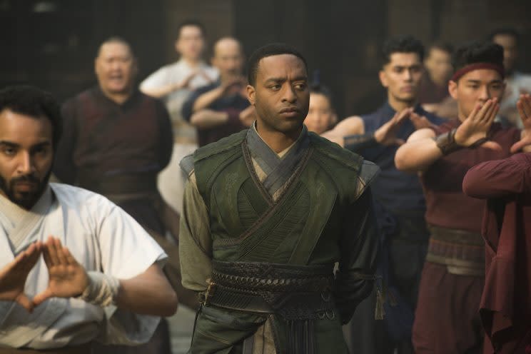 Chiwetel Ejiofor plays Mordo