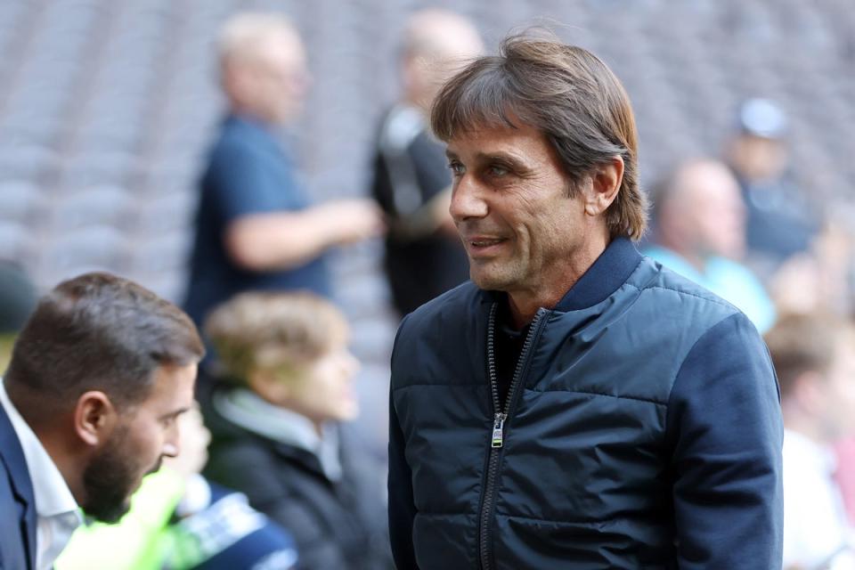 Staying put: Antonio Conte  (Tottenham Hotspur FC via Getty I)