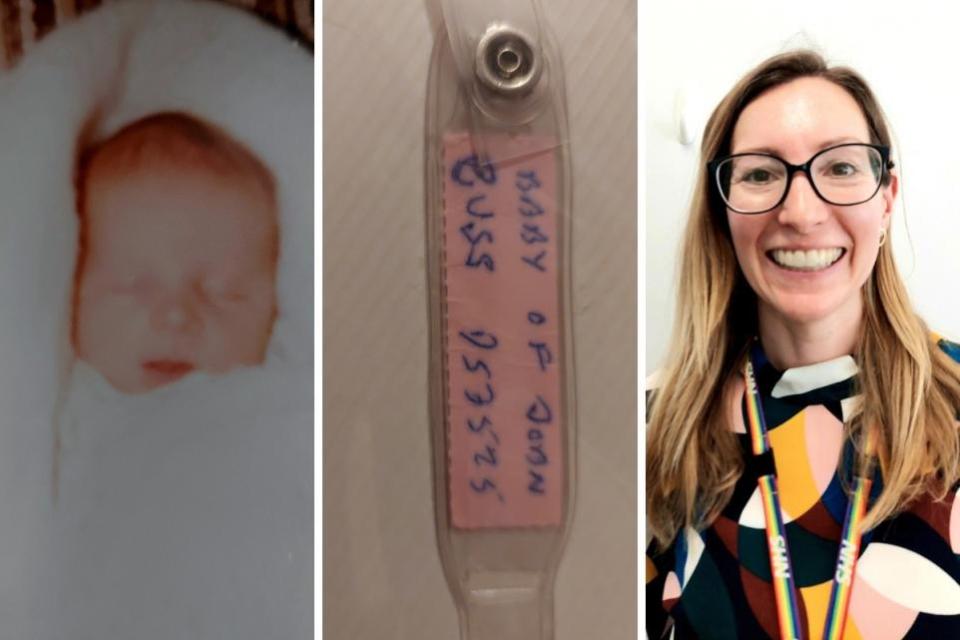 York Press: Gemma Ellison - one of the first babies born at York's new maternity unit in 1984, and now one of its bosses. Photos supplied
