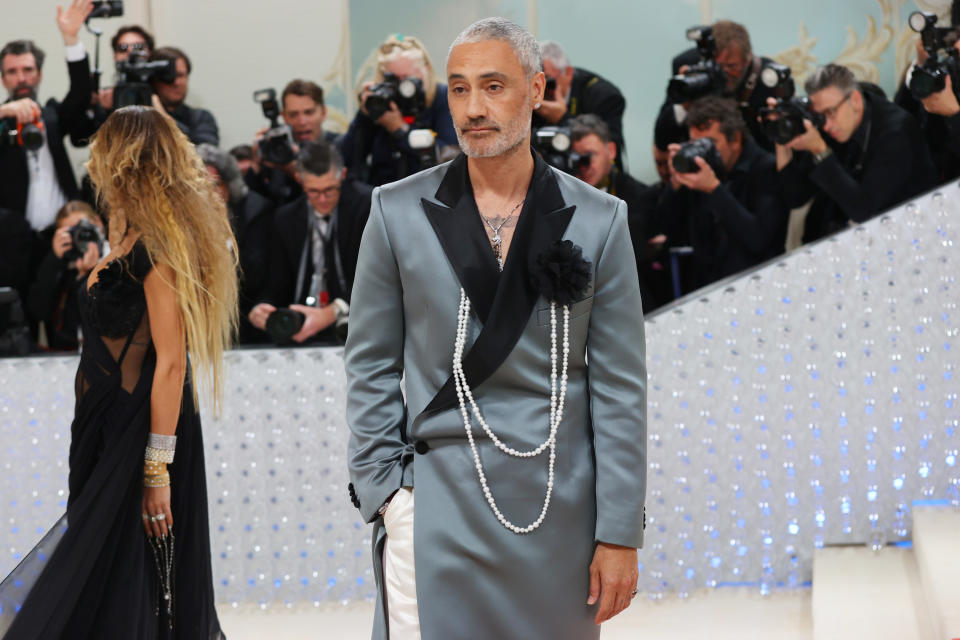 Taika Waititi attends The 2023 Met Gala Celebrating "Karl Lagerfeld: A Line Of Beauty" at The Metropolitan Museum of Art