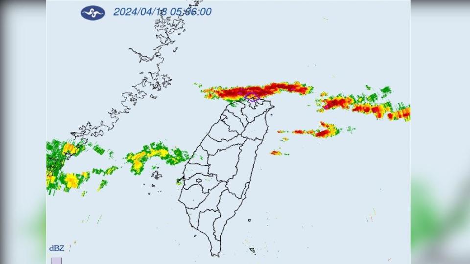 大雷雨即時訊息發布！　今基隆雙北慎防強降雨北東部氣溫略降