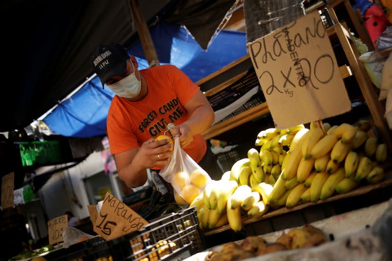 A migrant under the program "Remain in Mexico", works in Ciudad Juarez