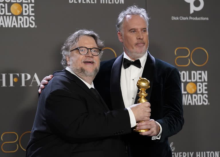 Guillermo del Toro y Mark Gustafson