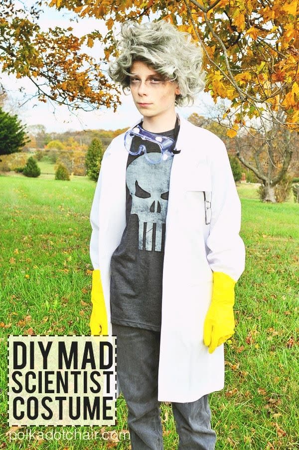 halloween costumes for kids mad scientist costume
