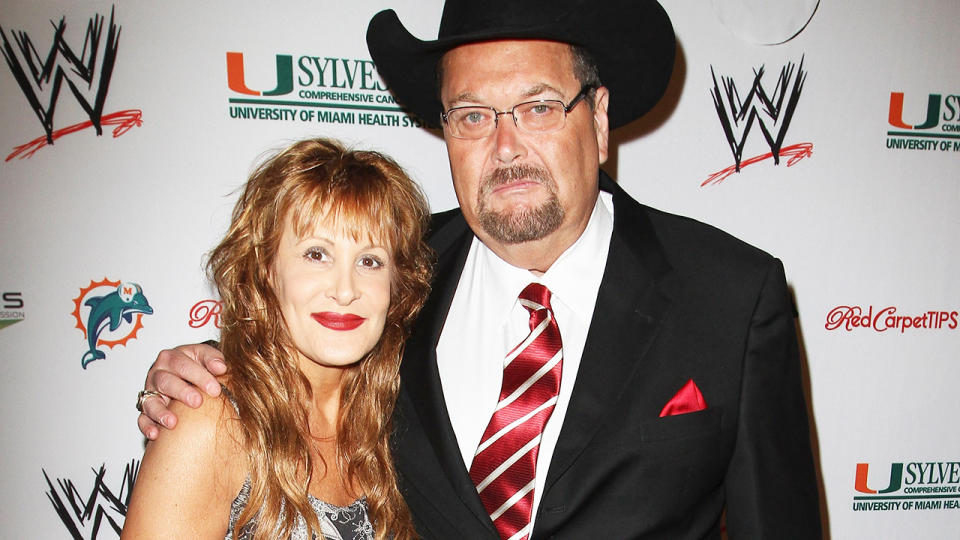 Jim Ross, pictured here at WrestleMania Premiere Party in 2012.