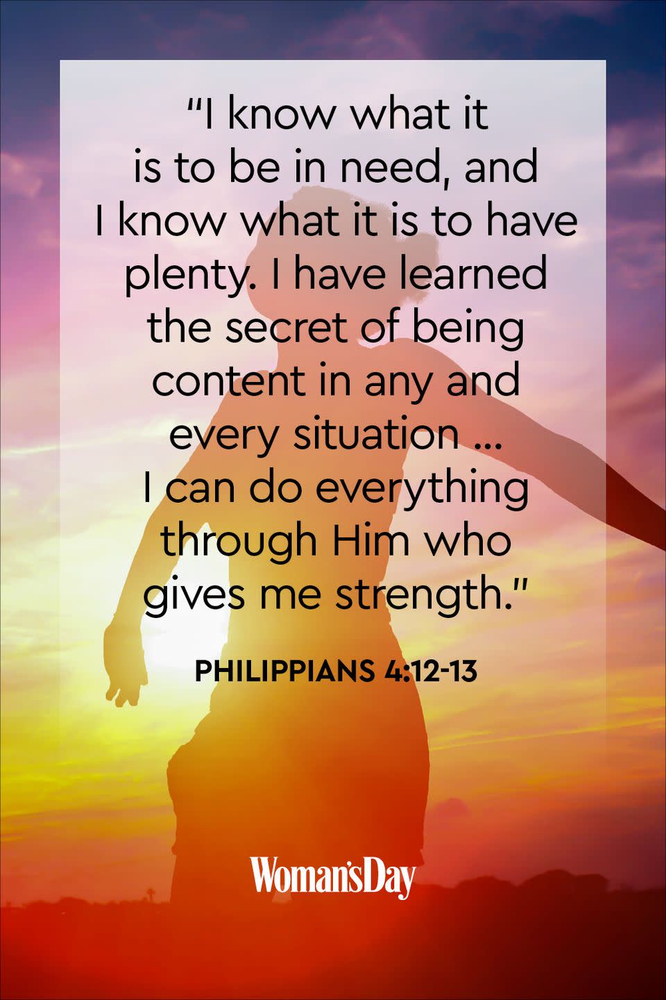 Philippians 4:12-13