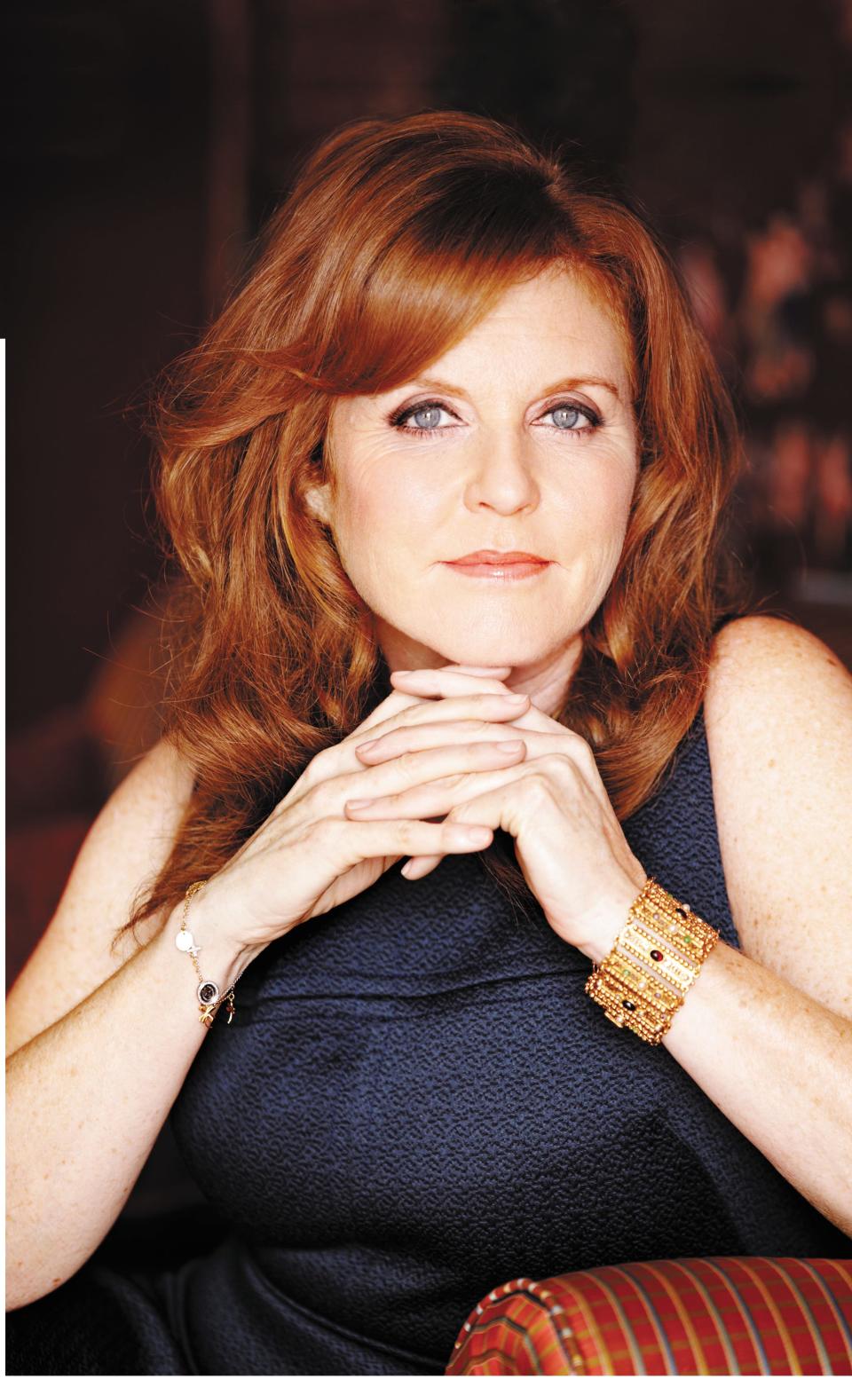 Sarah Ferguson, Duchess of York, released her debut novel, "Her Heart for a Compass," on Tuesday.