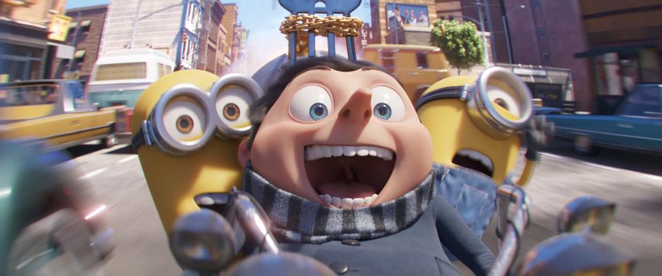 "Minions: The Rise of Gru."