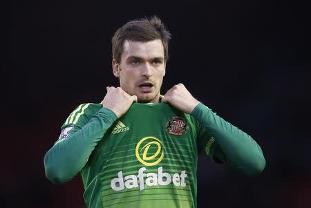 Sunderland's Adam Johnson after the game. Action Images via Reuters / Carl Recine Livepic